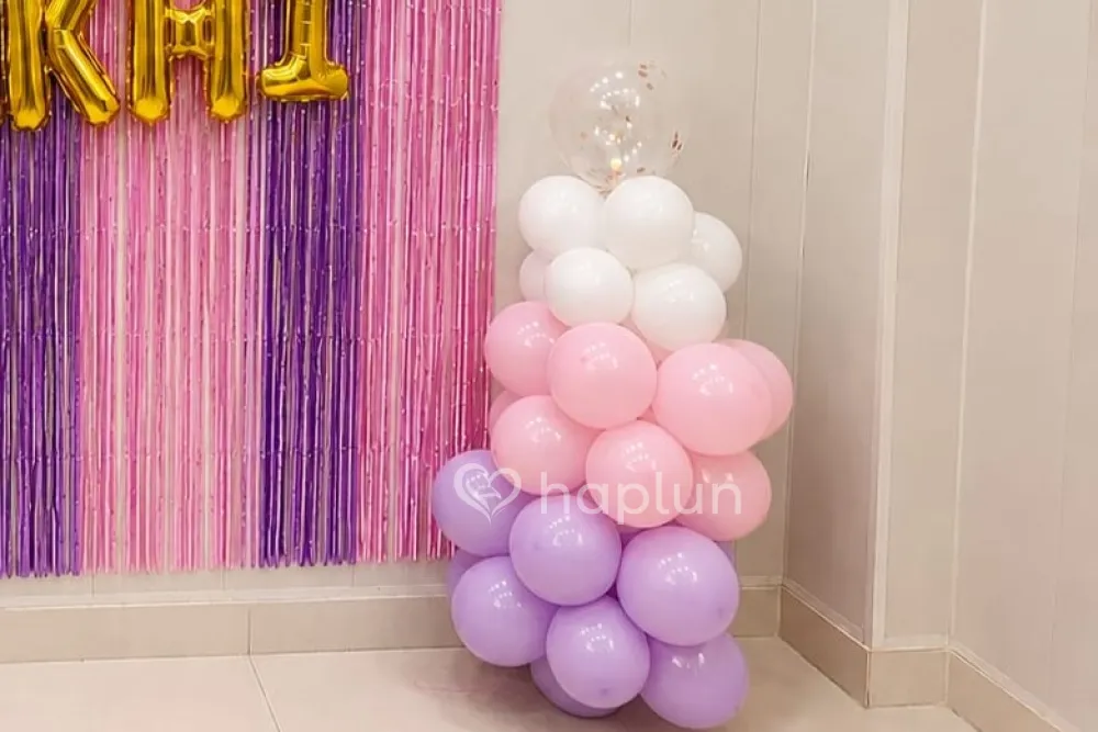 First Rakhi Balloon Decor