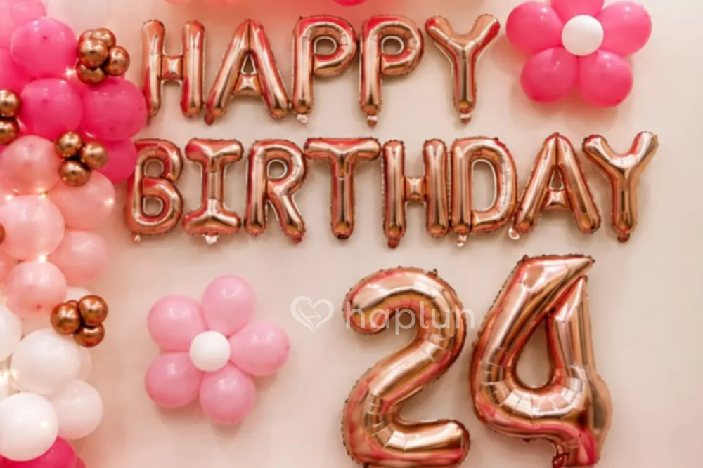 Pink Girl Theme Birthday Decor