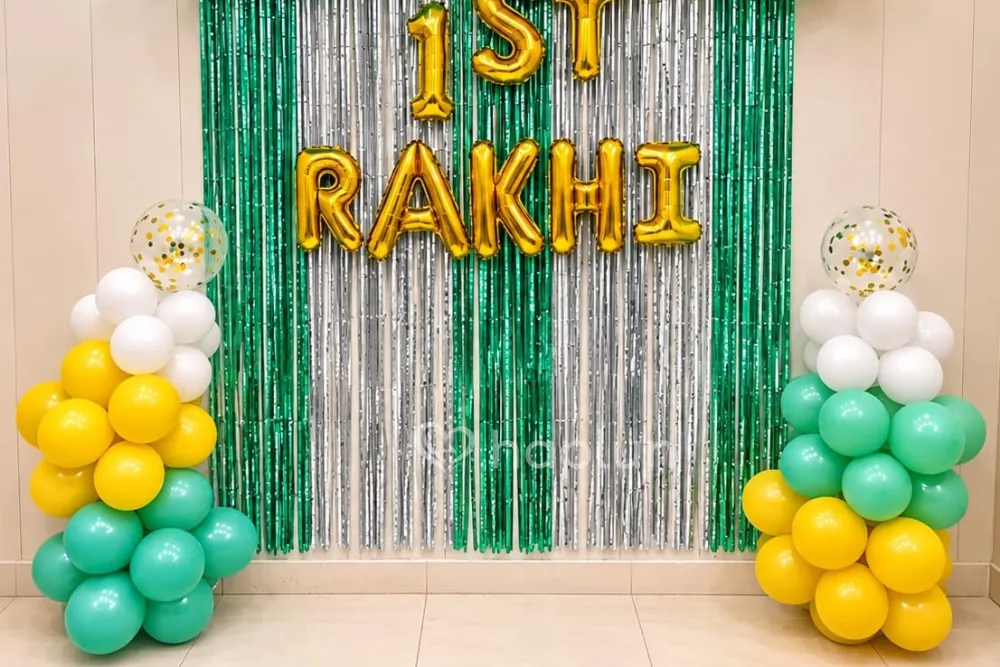Rakhi Celebration Backdrop Decor