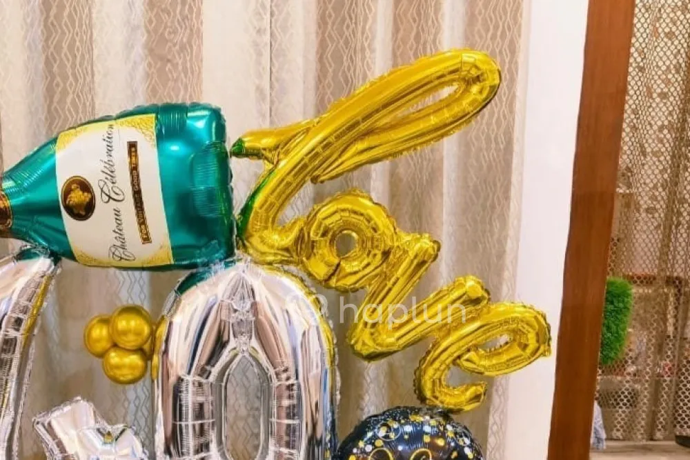 Birthday Balloon Marquee Decoration