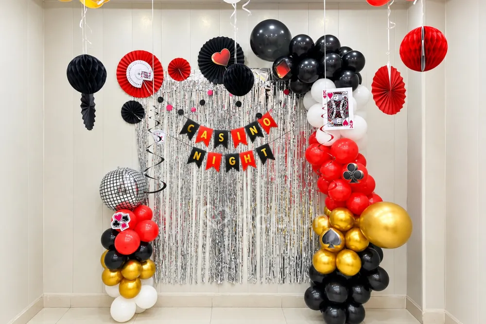 Casion Party Night Decor