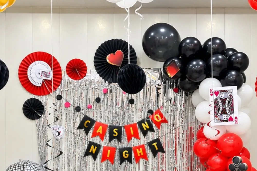 Casion Party Night Decor for Diwali