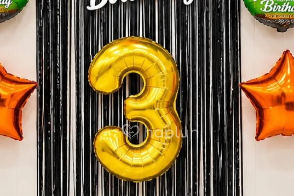 Construction Birthday Balloon Decoration