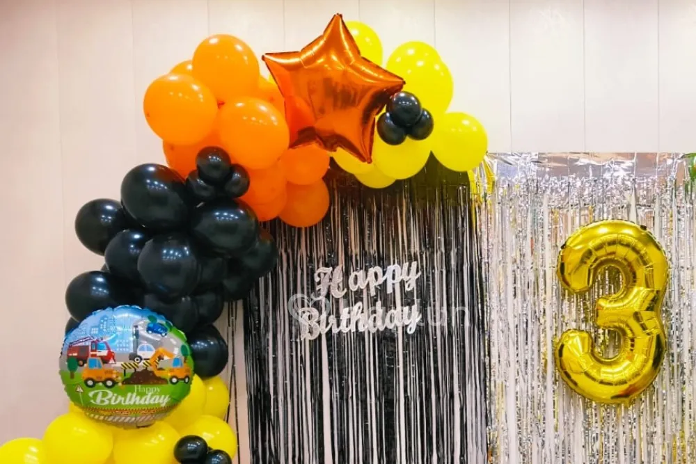 Construction Birthday Decoration