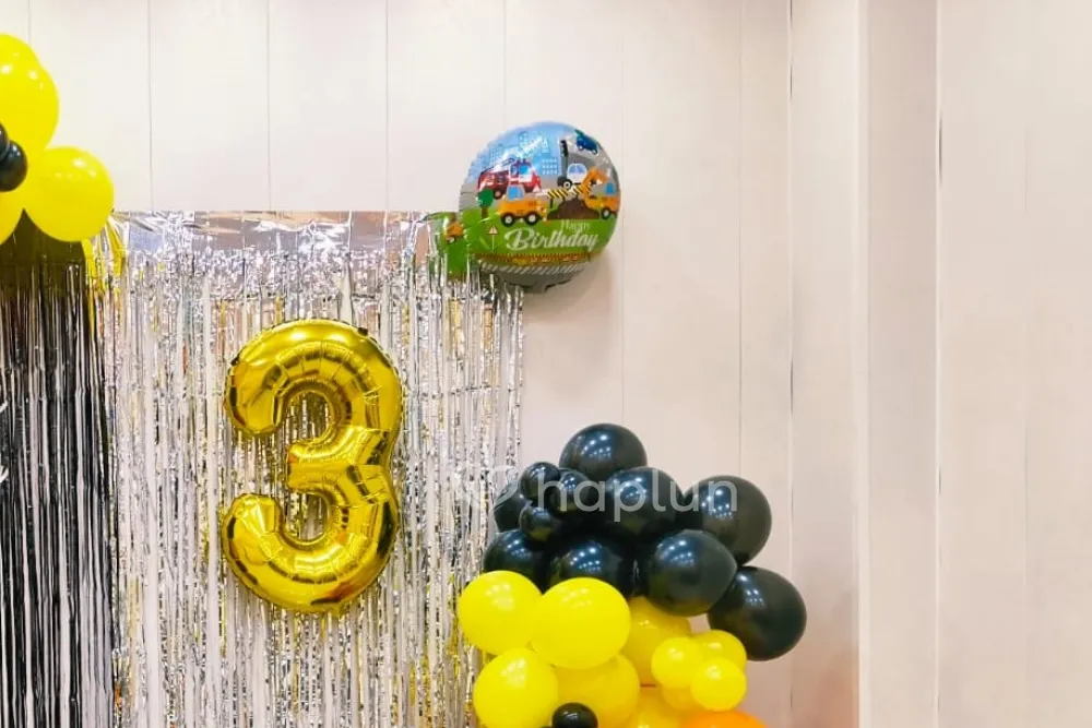 Construction Truck Birthday at Home