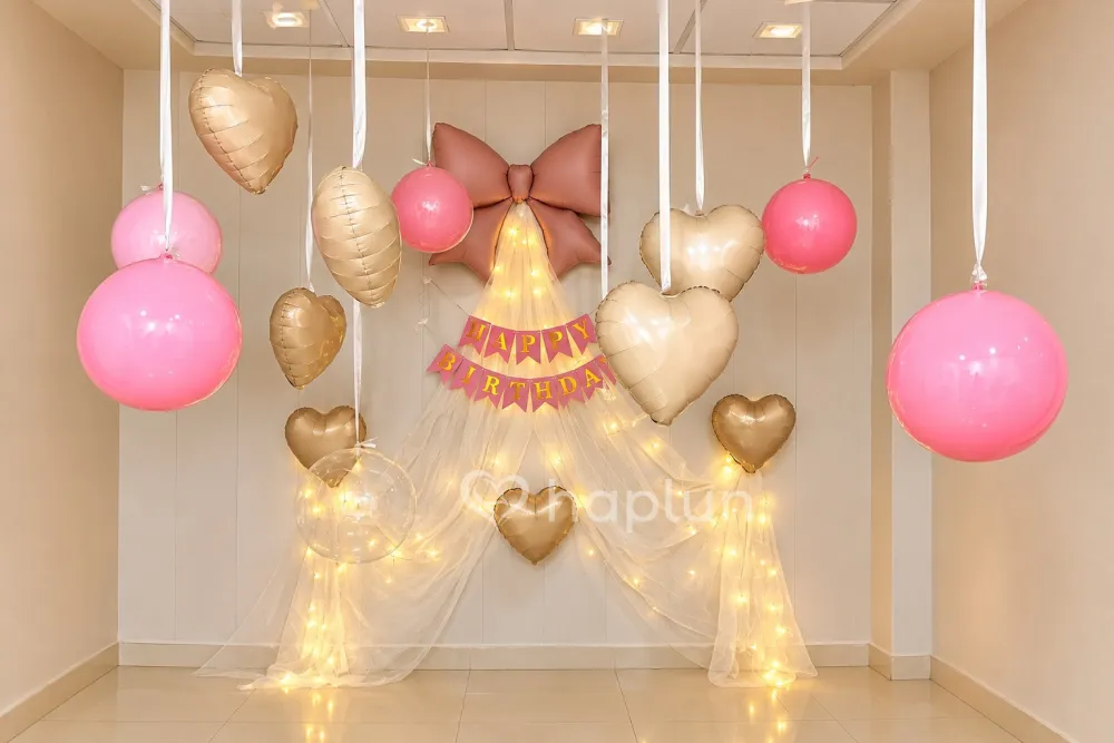 Cozy Birthday Decor for Girl
