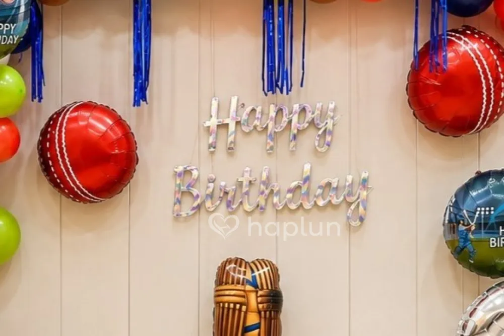 Cricket League Birthday Celebration
