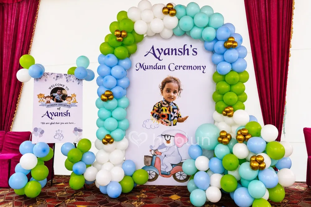 Mundan Function Decoration for Boy