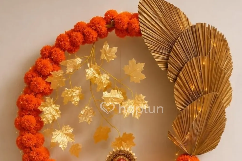 Traditional Ganpati Decoration