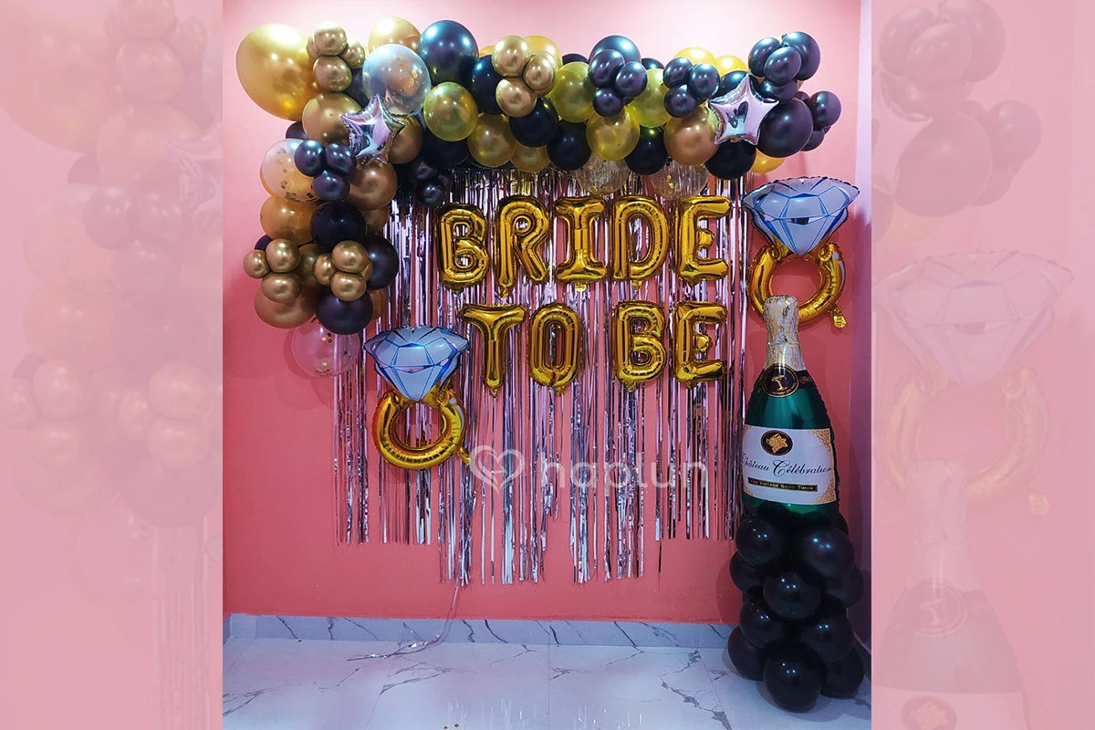 Bachelorette Party Decoration Near Me At Home In Delhi