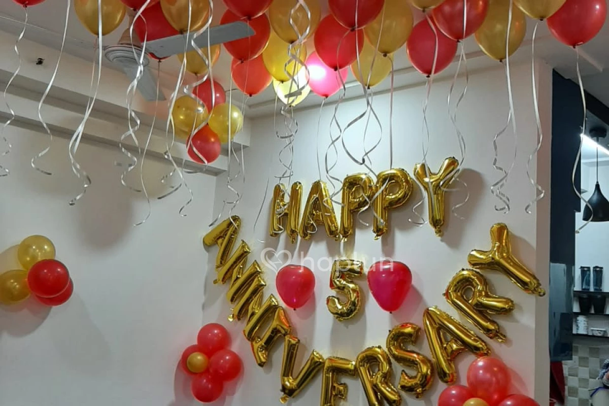 1st, 5th, 25th Anniversary Decoration Near Me Balloon Company