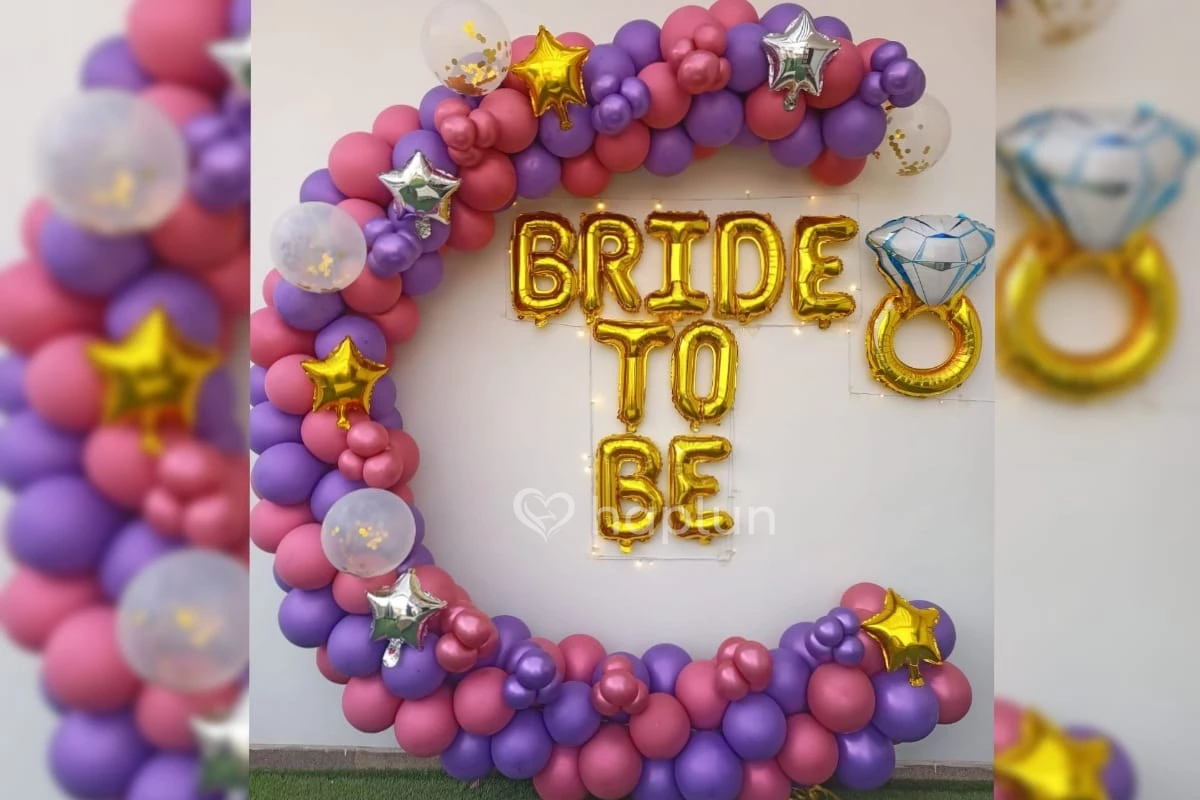 Bride To Be And Groom To Be Party Decoration Near Me