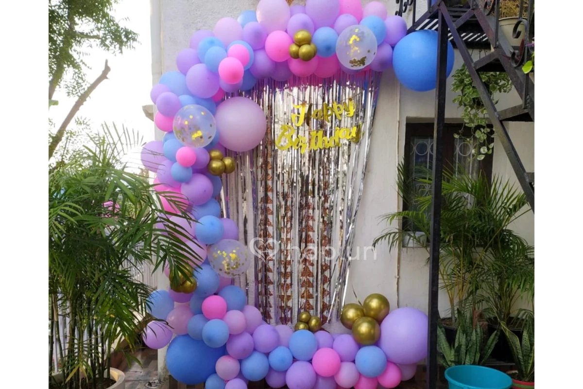 Classy Birthday Balloon Decoration Near Me