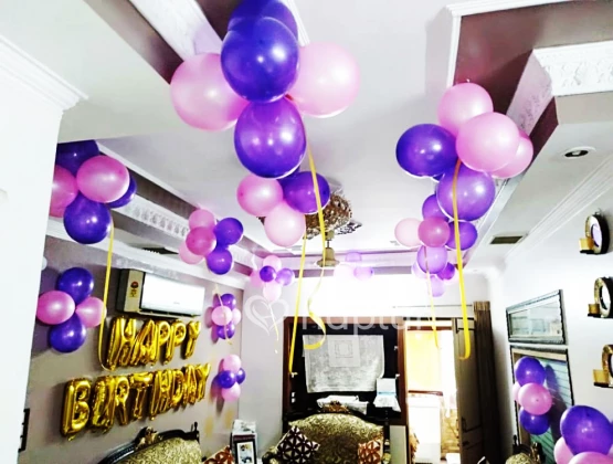 Pink Purple Balloon Surprise