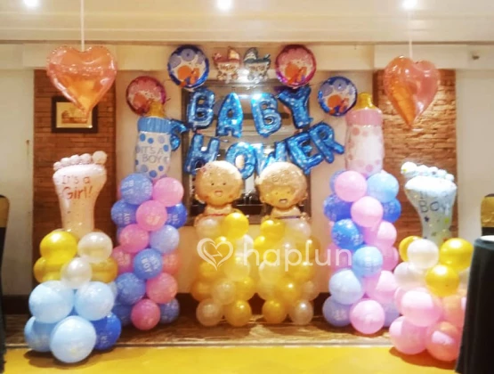 3426 Baby Shower Props For Photoshoot, Photo Booth, Decorations 20 Pcs,  Sticks Attached For Mom To