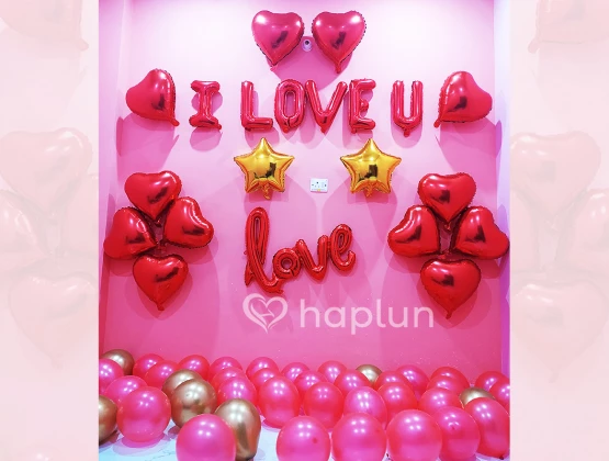 I Love You Decoration for surprise