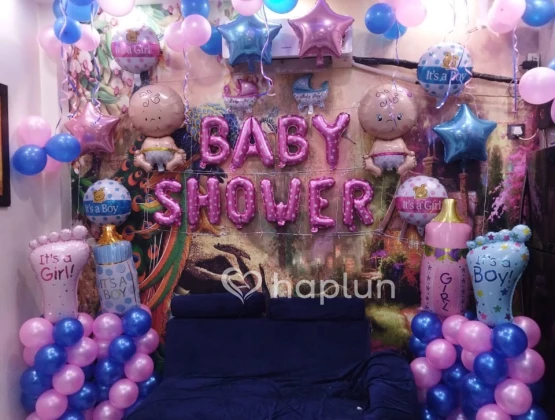 Baby Shower Neon Decor