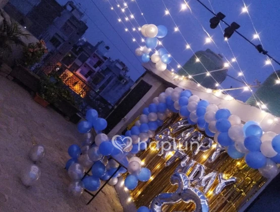 Terrace Birthday Decoration, in Kolkata