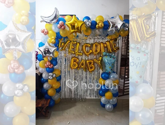 baby welcome decor