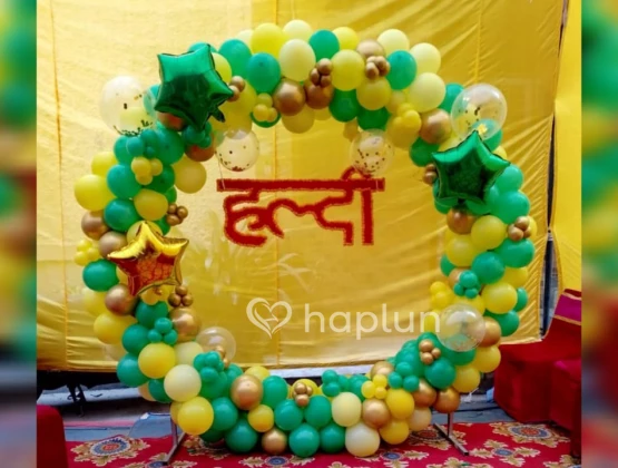 Haldi Ring Decoration