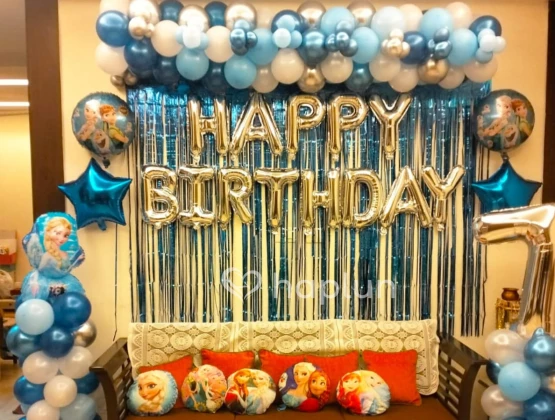 Frozen Theme Decoration for Kid's Birthday