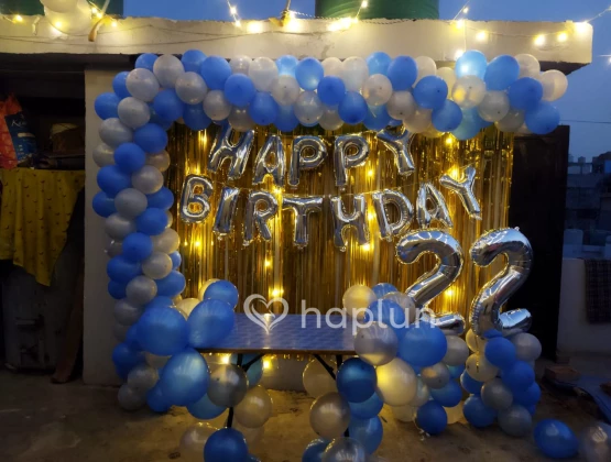 Terrace Decoration for birthday