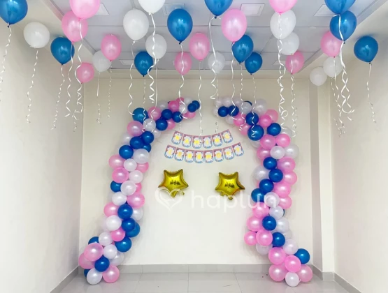 Naming Ceremony decoration at home