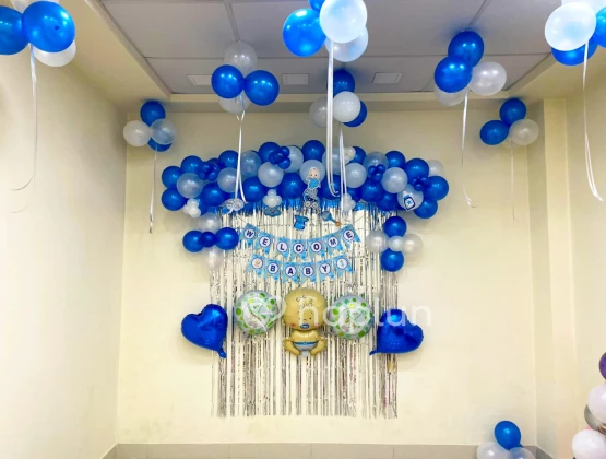 Baby boy Welcome decoration