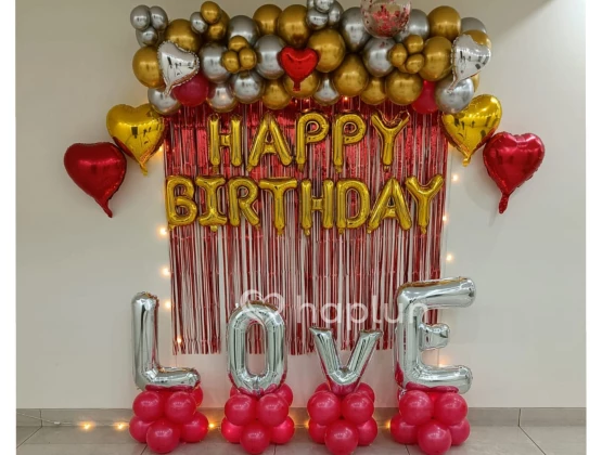 Romantic Birthday Decoration For Surprise