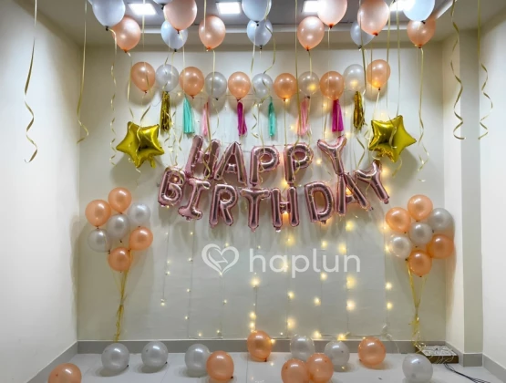 Simple Birthday Balloon decoration