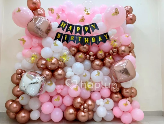 Balloon decoration for birthday
