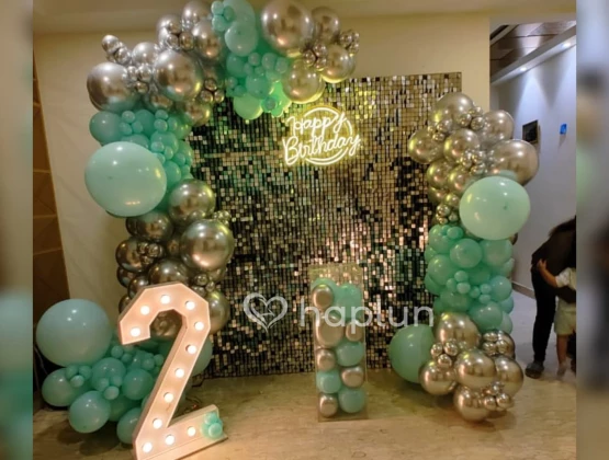 Jungle Theme Birthday Decoration | Best Birthday decoration with animals |  Best birthday decoration providers in varanasi | Kids favorite theme  birthday decoration | Visit Bycol.in | Don't Worry Events |