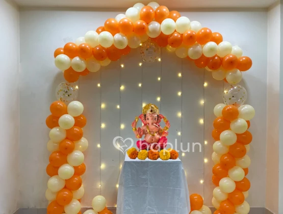 Decoration For Ganesh Ji Puja