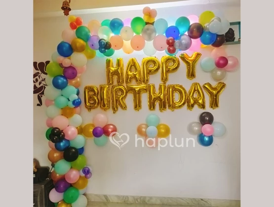 Multicolor Birthday Decoration