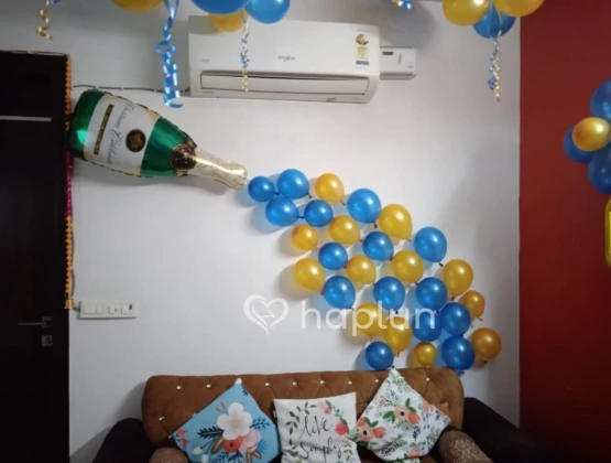 Champagne Decoration for Birthday