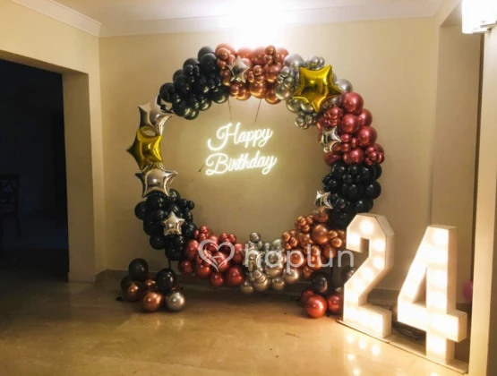 Ring decoration ideas for 24th birthday