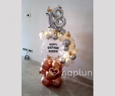 Balloon Marquee With Name