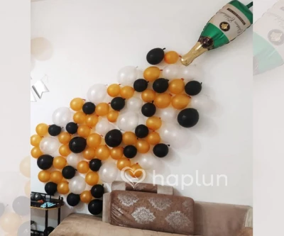 Champagne Decoration For Birthday