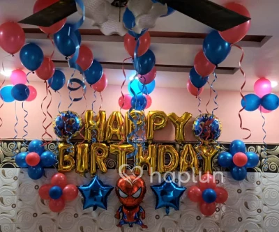 Spiderman Birthday Decoration