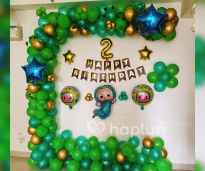 Cocomelon Birthday Theme Decoration