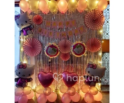 Hello Kitty Theme Decoration
