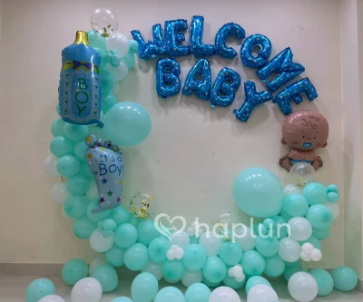 Baby Boy Welcome Set up