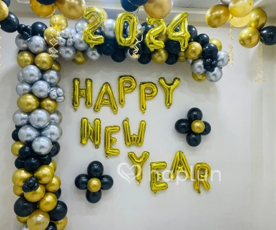 New Year Arch Balloon Decoration