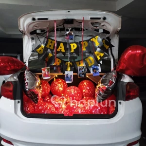 Car Dikki Surprise Decoration