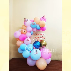 Balloon Bouquet with Custom Message
