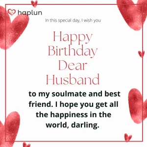 special birthday wishes for  dear husband